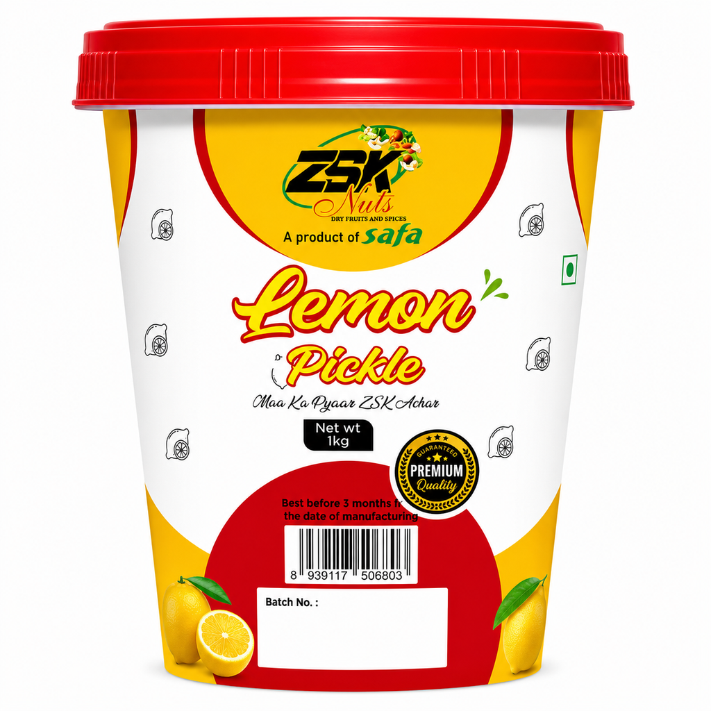 ZSK Lemon Pickle 1kg Buy 1 Get 1 Free – Buy Online | Homemade