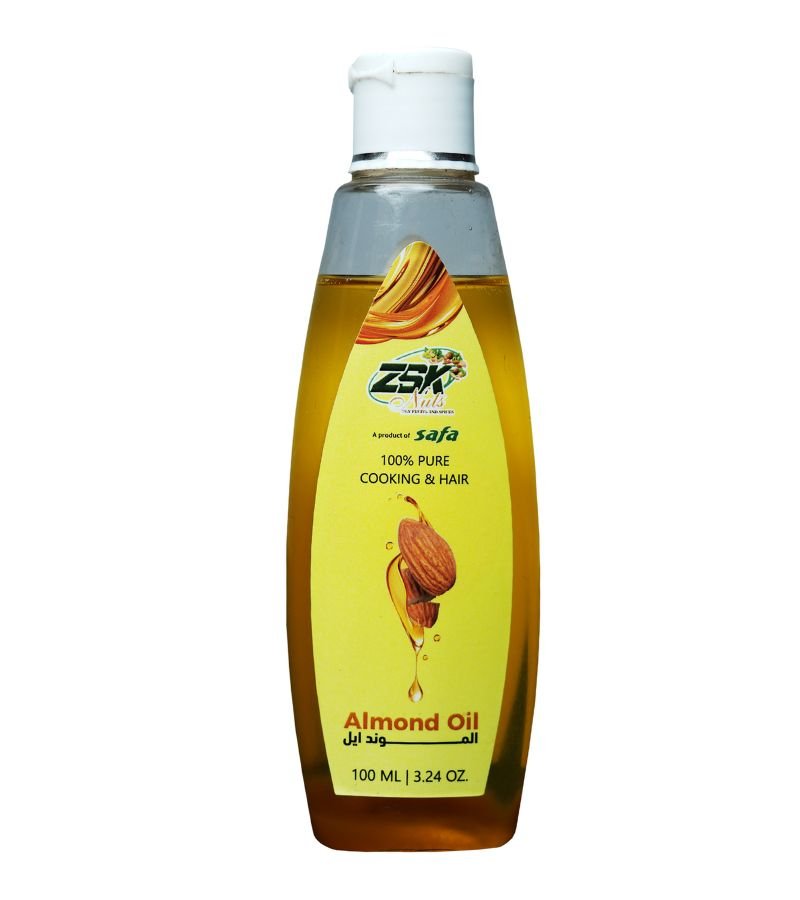 1 ZSK Almond Oil – 100ml - Image 1