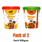 Lemon Pickle, Mango Pickle | COMBO - Each 500gm, Pack of 2