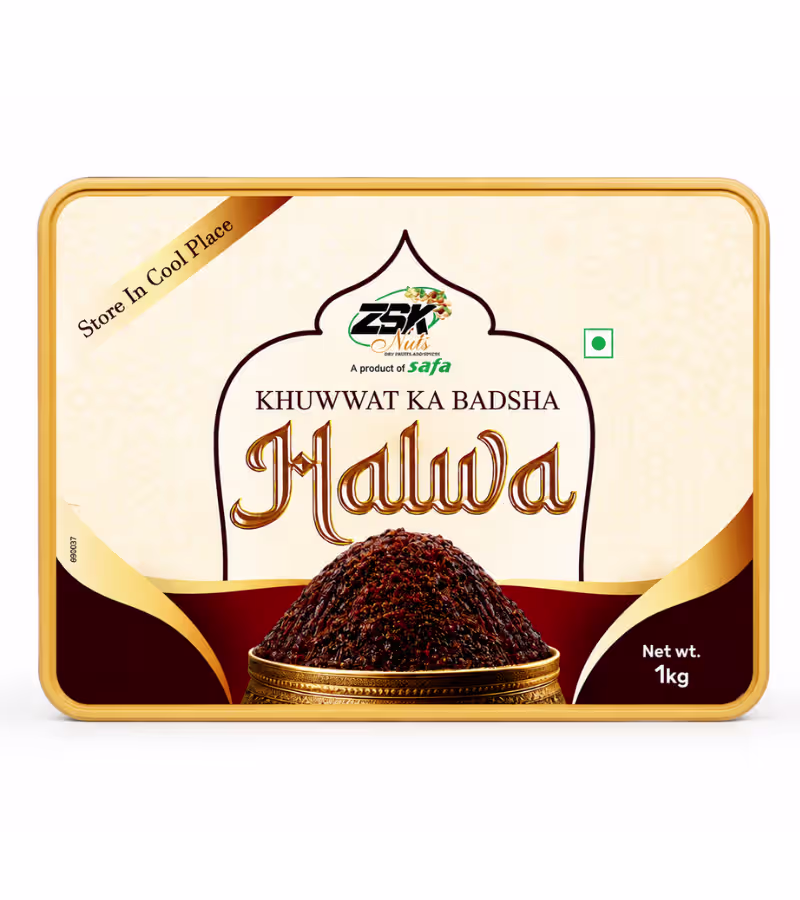 Halwa 1kg (1) Halwa Khuwat ka Badshah (Spl. for Mens) By ZSK Nuts - Image 1