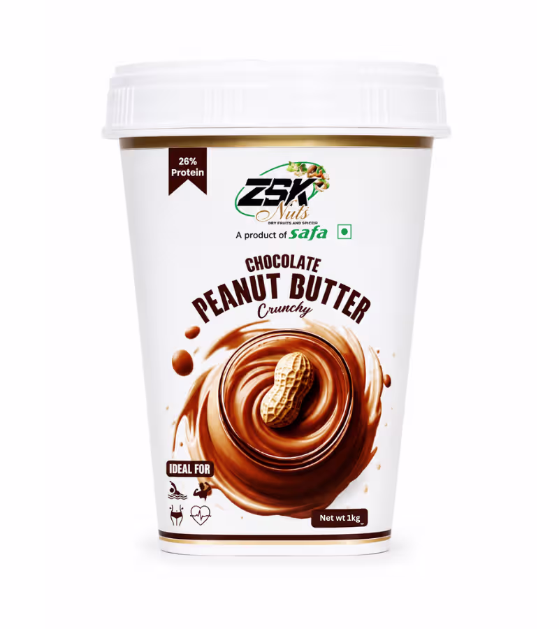 ZSK Logo (1) ZSK Chocolate Peanut Butter Crunchy, 1kg + 500gm FREE - Image 1