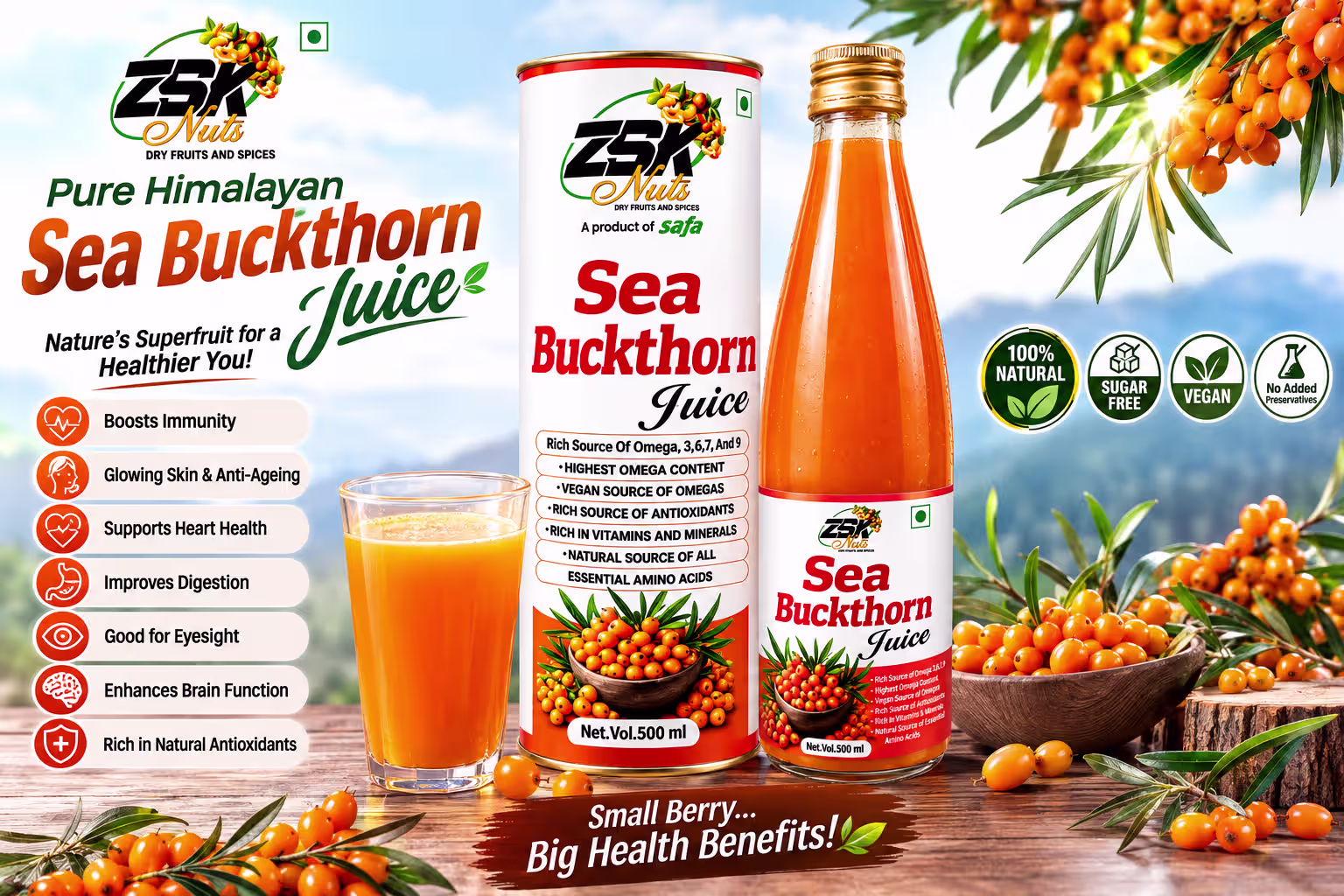 ZSK Sea Buckthorn Juice
