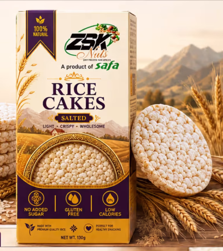 ZSK Salted Wholegrain Rice Cakes