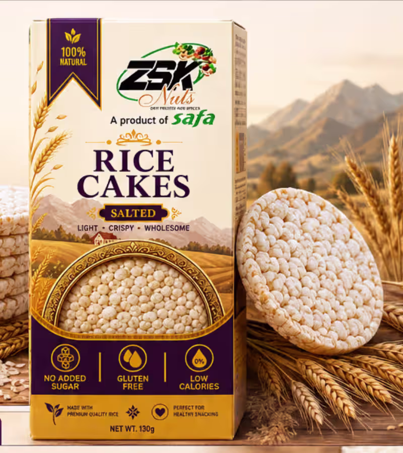 ZSK Salted Wholegrain Rice Cakes ZSK Salted Wholegrain Rice Cakes