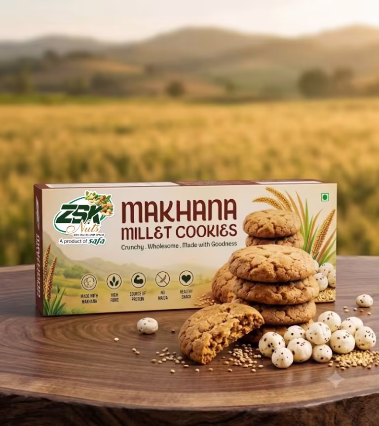ZSK Makhana Millet Cookies – 100gm